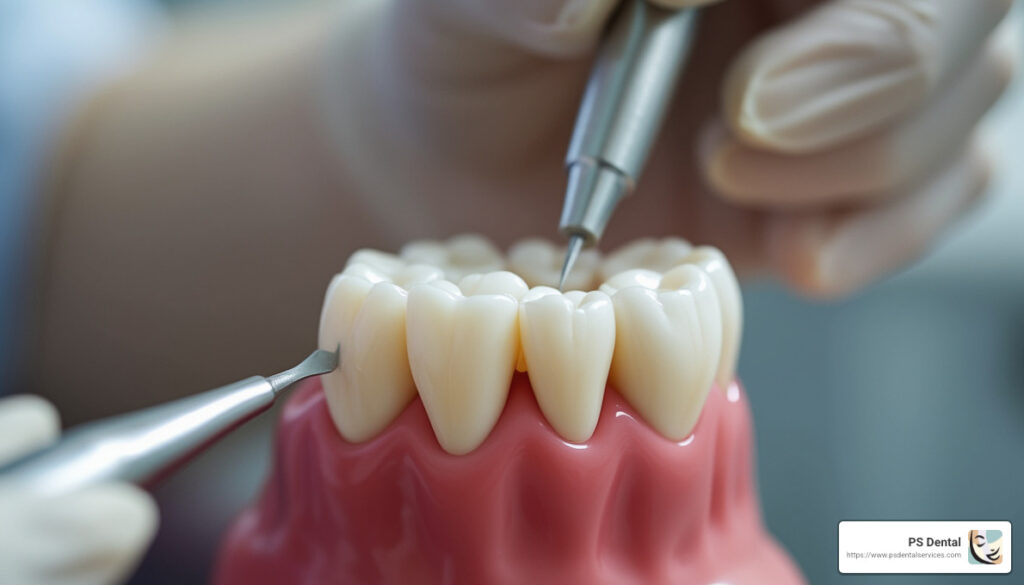 Molar crown procedure