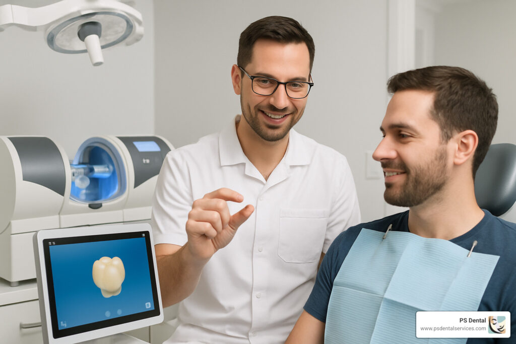 Cerec same day crowns