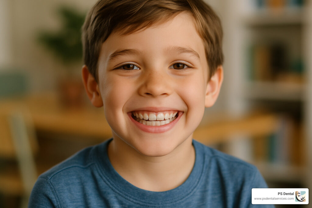 Clear aligners for kids