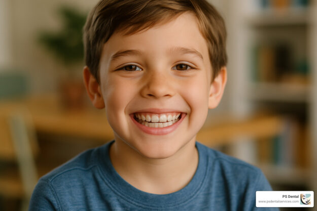 Clear aligners for kids
